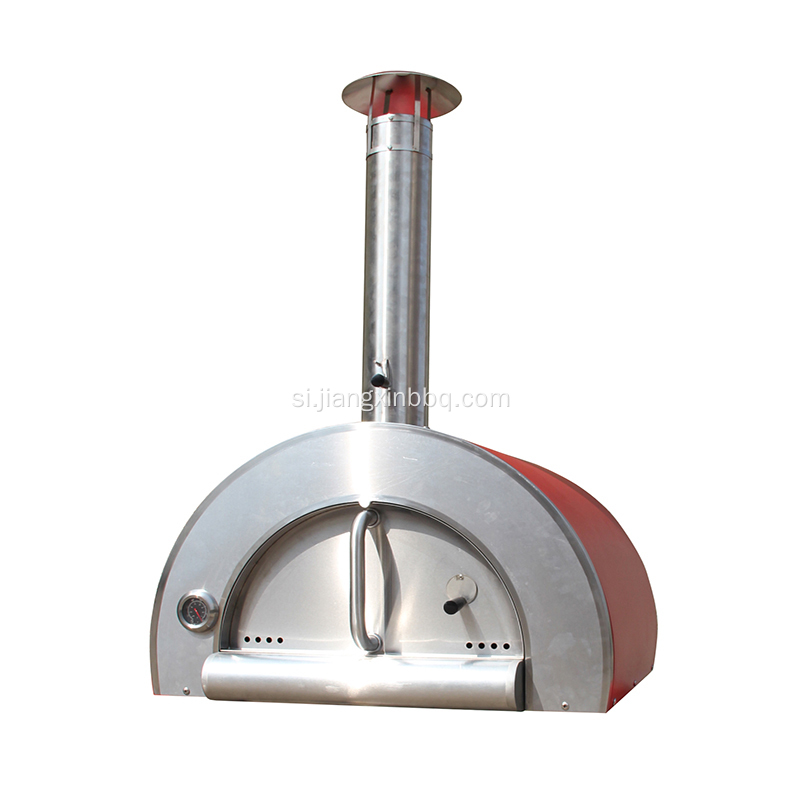 එළිමහන් සඳහා Deluxe Wood Fired Pizza Oven