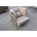 Classic European style outdoor rope sofa set