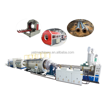 HDPE, PE, and PP Jacket Pipe Manufacturing Machinery Specialist for Insulated Pipes