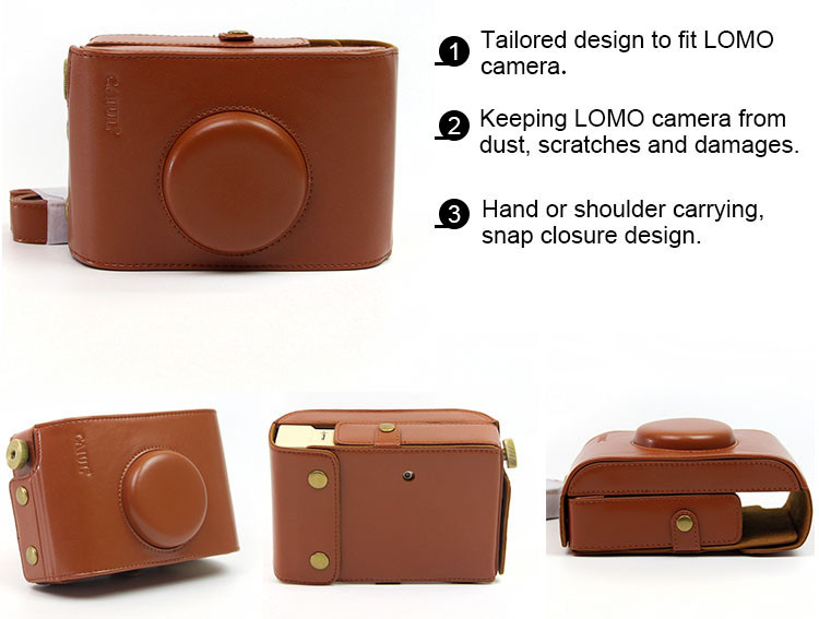 Classic Brown Camera Bag