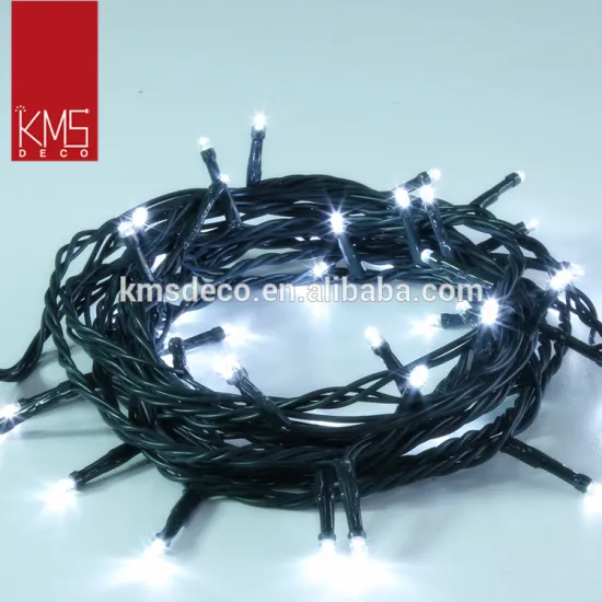 2017 commercial pvc cool white string led christmas lights