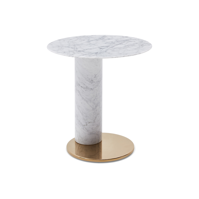 Fantastic Modern Marble Round Side Tables