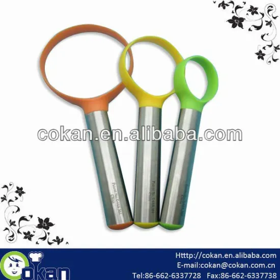 3pcs Plastic Fruit Corer Set/3 different sizes CK-P015