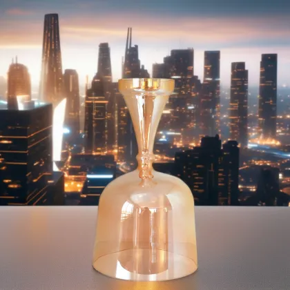 Cosmic Light Crystal Singing Bowl - Premium Quality for Sound Bath Healing