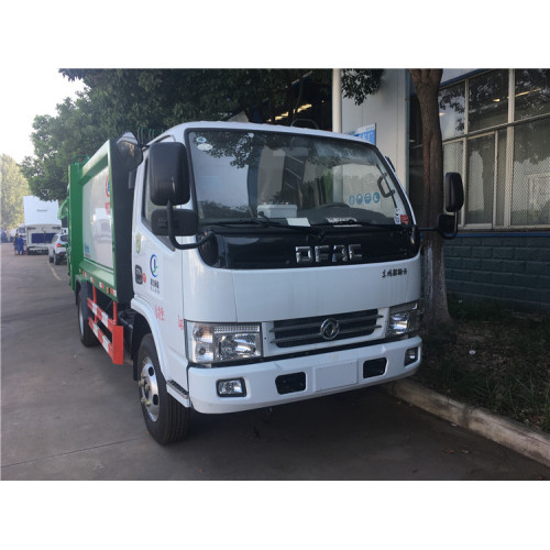 Rear Loader Recycling Roll 3cbm truk pemadat sampah