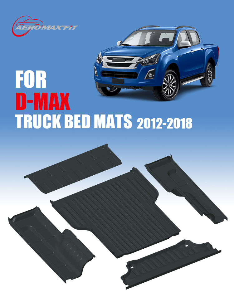 2012-2018 ISUZU D-MAX truck bed mats_01