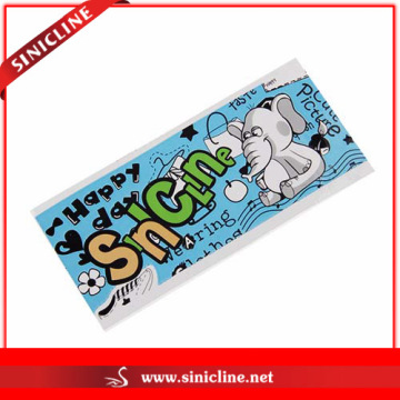 Blue Sticker Labels with an Elephant