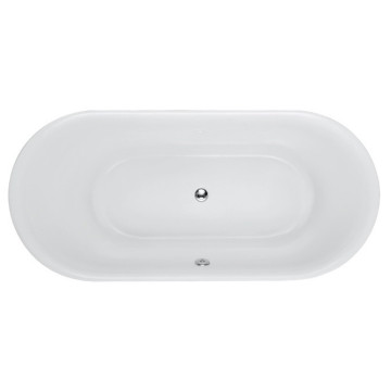 Oval Bath Tub Freestanding Bath Acrylic Indoor