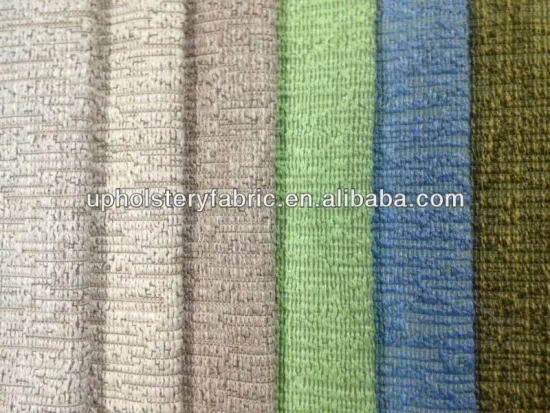 polyester linen blent ethnic upholstery fabric NN1230