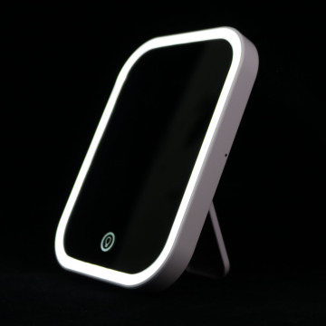 High-Quality, Touch-Switch, Battery-Powered LED Makeup Mirror with Brightness Adjustment for Girls - Hot Selling