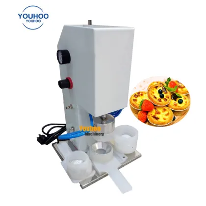 Automated Commercial Egg Tart Biscuit Shell Machine: Mini Tarte Maker & Tart Moulding Equipment
