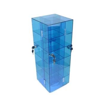 Acrylic Display With Turntable And Lock