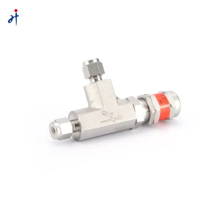 High Pressure Stainless Steel Swagelok Proportional Relief Safety Valve (SS316)