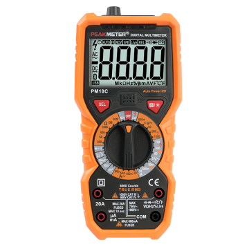 neues mini 6000 zählt elektronisches multimeter