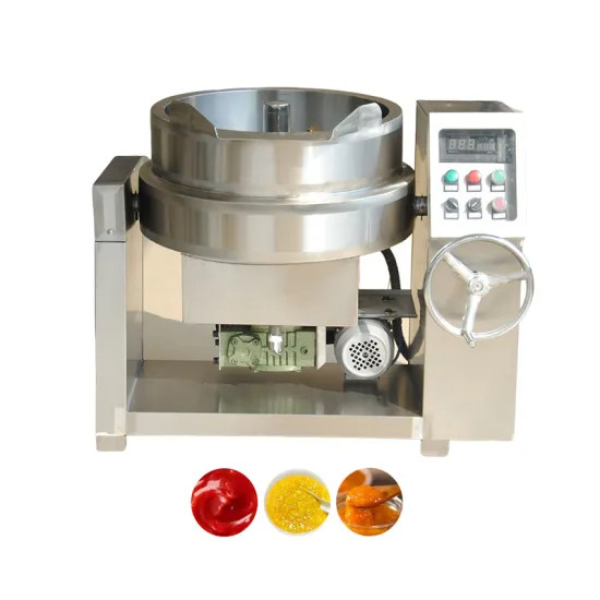 Automatic Jacketed Kettle Electric Oil Heating Stirring Pot