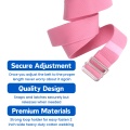 Senior Pink Metal Buckle Gait Belt