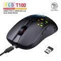 Lightest Wireless Mouse Dual Mode Gaming Wireless Mouse With Holes Manufactory