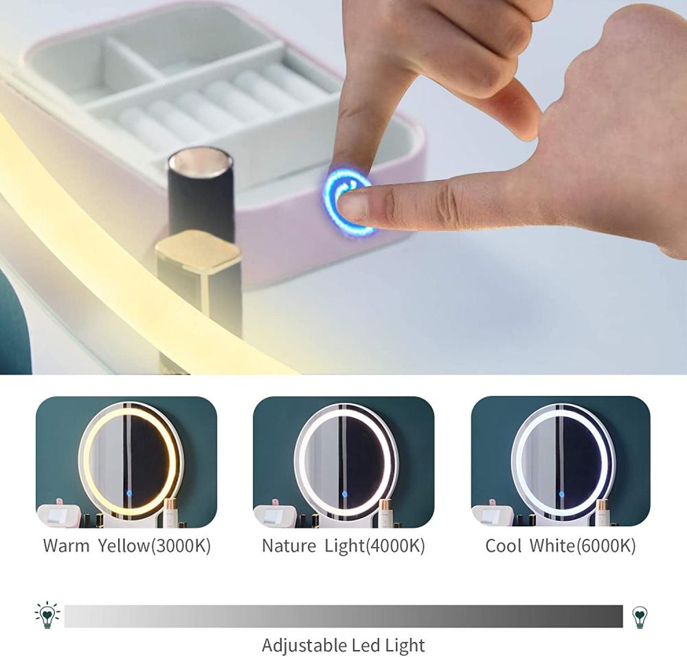 Dressing Table With Led Lights5 Jpg