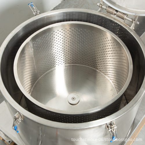 Jacketed Centrifuge Solvent Extraction Pilot Equipment for Herbal and Essential Oil Production