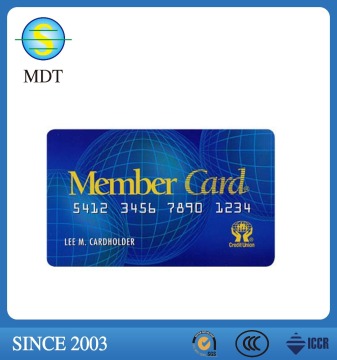 Full color printing gym membership card