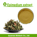 Extracto de hoja de Epimedium Icariin 10% en polvo para mejorar el sexo