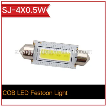 Hot selling COB LED 180 Degree Festoon bulb car light,reading light Zhengyuan