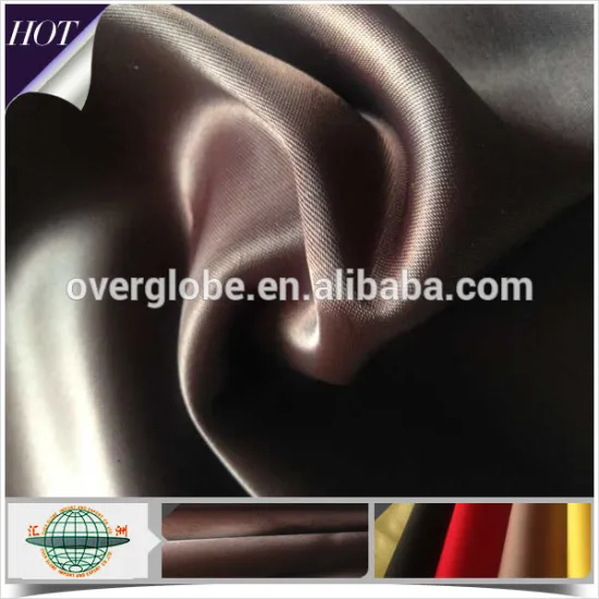 2015 Hot Sales Dyed Stretch Milky Satin Fabric