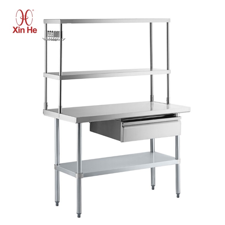 stainless steel commercial work table