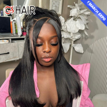 GS Raw Cambodian Hair Wigs: Raw Indian Hair Glueless Full HD Lace Frontal Wigs Supplier