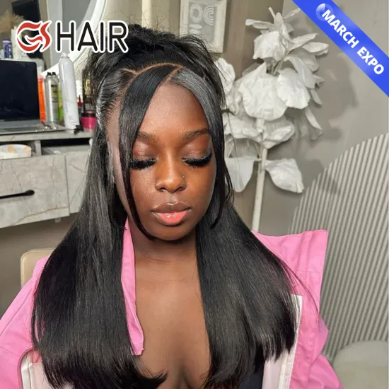 GS Raw Cambodian Hair Wigs: Raw Indian Hair Glueless Full HD Lace Frontal Wigs Supplier