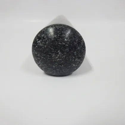 KitchenCraft Black Marble Rolling Pin and Stand