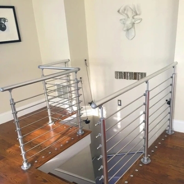 LENWA China Dali Extrusion Factory - Hot Sale Aluminum Handrail for Balcony Railing with Multiple Section Options