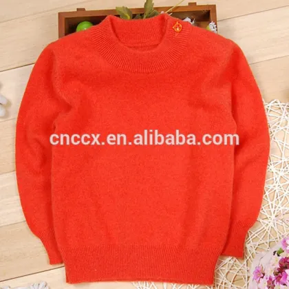 15STC6823 pure cashmere children sweater