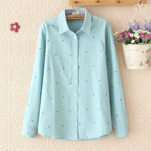 Linen/Cotton Fashion Blouse for Lady