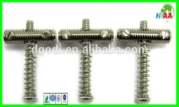 Guitar Parts 65mm Chrome 6 Strings Saddle Hardtail Bridge Top Load