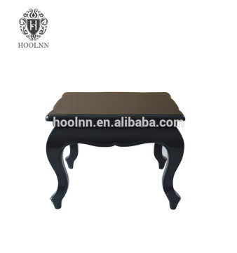 Antique Black Birch Wood Side Table HL310-60