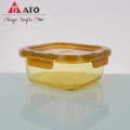 ATO borosilicate glass container storage box