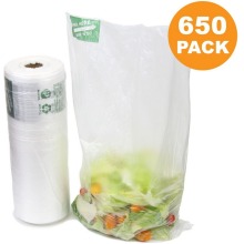 Customized Design Plastic Packing Flat Produce Bag On Roll