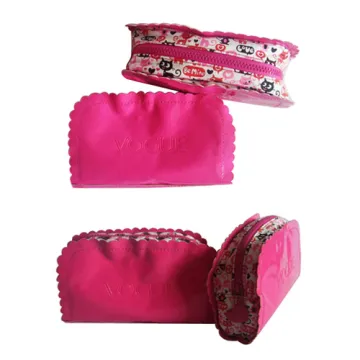 Yiwu pink cosmetic bag