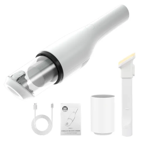 CARSUN Dual Use Cordless Car and Home Vacuum Cleaner with 6000pa Suction