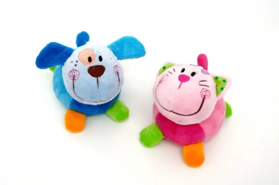 Creeping Cat and Dog Plush Toy