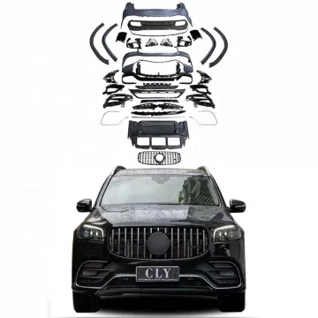 Genuine Benz GLS Class X167 GLS63 AMG Body Kits: Front and Rear Bumpers and Diffuser Tips 2020-2021