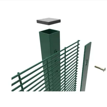 3D Curvy 358 High Security Anti-Climb Clearview Fencing