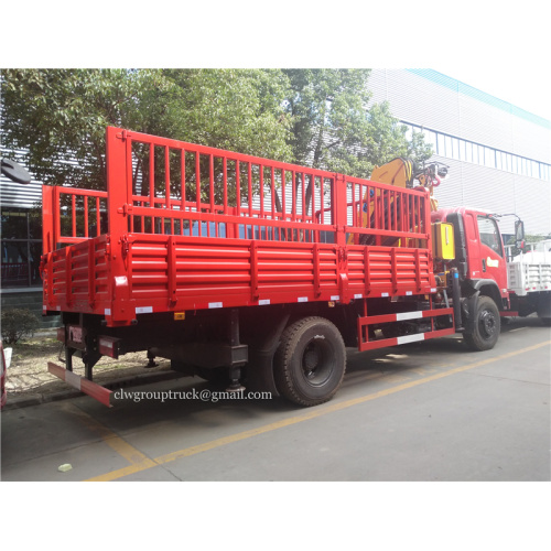 Dongfeng cargo truck mounted crane