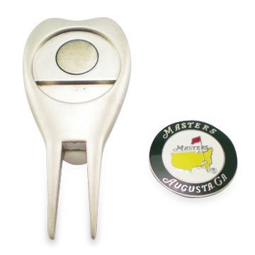 2014 Masers-series Golf Divot Tool and Ball Marker Made of Bronze and Zinc Alloy