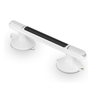 Customizable Black Grip Silicone Bathroom Grab Bar for ABS Body - Non-Slip and Reusable