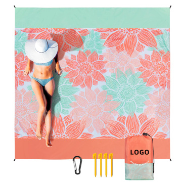Wholesale Low MOQ Custom Waterproof Picnic Mat - Sand Proof Beach Blanket