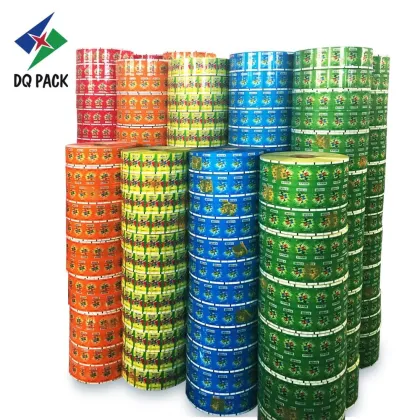 Lollipop film roll stock candy packaging film roll