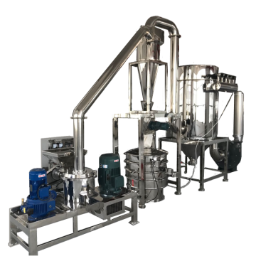 Stainless Steel 304 Peanut Pulverizer for Ultrafine Chemical Food Powder Production (10-200kg/H)