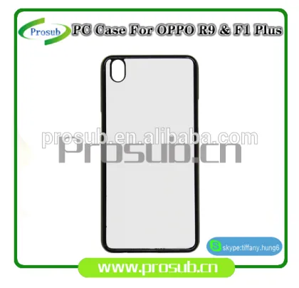 sublimation heat transfer PC plastic blank diy cell phone case cover skin for Prosub-OPPO R9